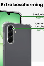 BASEY. BASEY. Samsung Galaxy A17 Hoesje Shockproof - Transparant