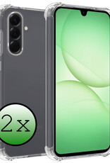 BASEY. BASEY. Samsung Galaxy A17 Hoesje Shockproof - Transparant - 2 PACK