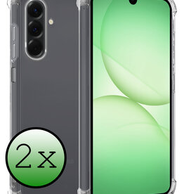 BASEY. BASEY. Samsung Galaxy A17 Hoesje Shockproof - Transparant - 2 PACK