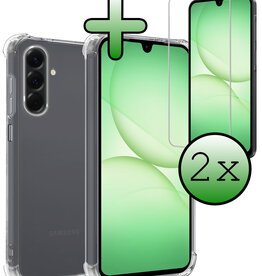 BASEY. BASEY. Samsung Galaxy A17 Hoesje Shockproof Met 2x Screenprotector