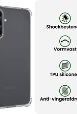 BASEY. BASEY. Samsung Galaxy A17 Hoesje Shockproof Met 2x Screenprotector