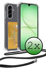 BASEY. BASEY. Samsung Galaxy A17 Hoesje Pashouder met Koord - 2 PACK