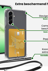 BASEY. BASEY. Samsung Galaxy A17 Hoesje Pashouder met Koord - 2 PACK