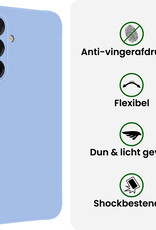 BASEY. BASEY. Samsung Galaxy A17 Hoesje Siliconen - Lichtblauw