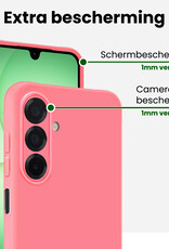 BASEY. BASEY. Samsung Galaxy A17 Hoesje Siliconen - Lichtroze