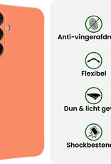 BASEY. BASEY. Samsung Galaxy A17 Hoesje Siliconen - Perzik