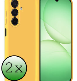 BASEY. BASEY. Samsung Galaxy A17 Hoesje Siliconen - Geel - 2 PACK