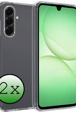 BASEY. BASEY. Samsung Galaxy A17 Hoesje Siliconen - Transparant - 2 PACK