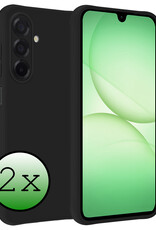 BASEY. BASEY. Samsung Galaxy A17 Hoesje Siliconen - Zwart - 2 PACK