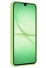 BASEY. BASEY. Samsung Galaxy A17 Hoesje Siliconen Met 2x Screenprotector - Groen