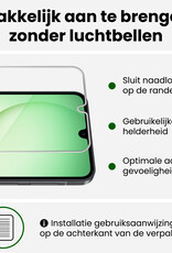 BASEY. BASEY. Samsung Galaxy A17 Hoesje Siliconen Met 2x Screenprotector - Rood