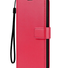 BASEY. BASEY. Samsung Galaxy A17 Hoesje Bookcase - Donkerroze