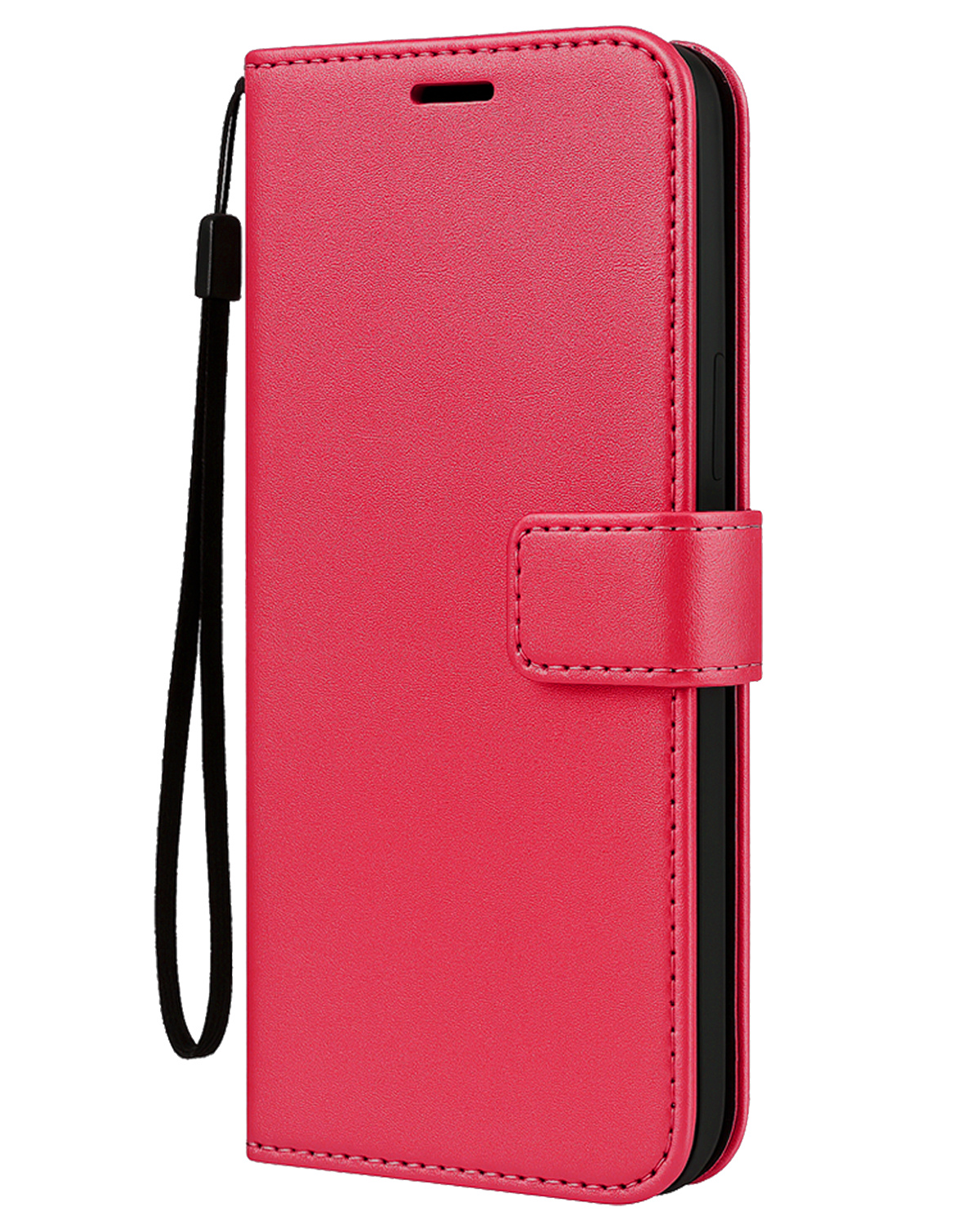 BASEY. BASEY. Samsung Galaxy A17 Hoesje Bookcase - Donkerroze