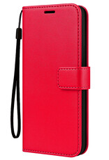 BASEY. BASEY. Samsung Galaxy A17 Hoesje Bookcase - Rood