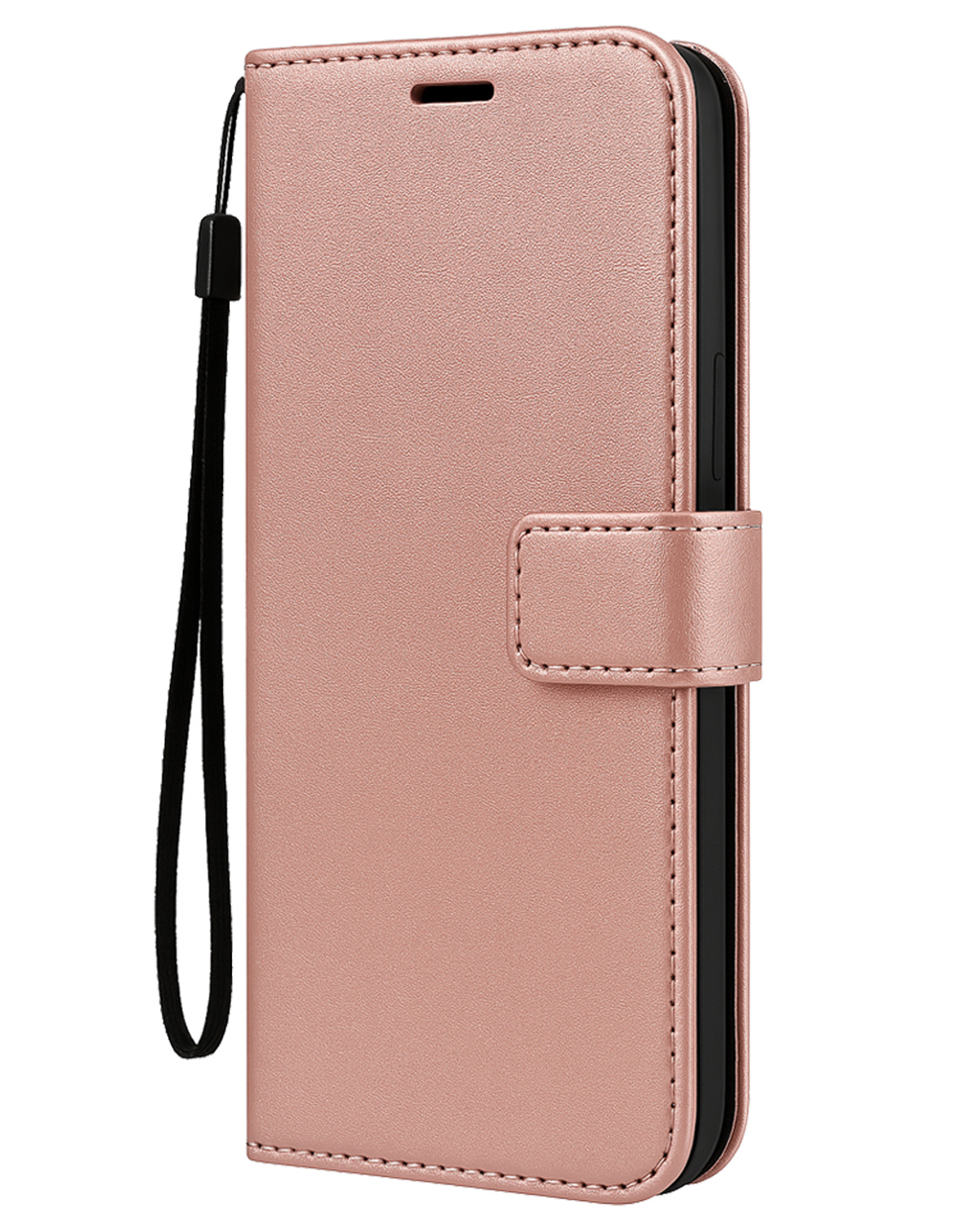 BASEY. BASEY. Samsung Galaxy A17 Hoesje Bookcase - Rose Goud