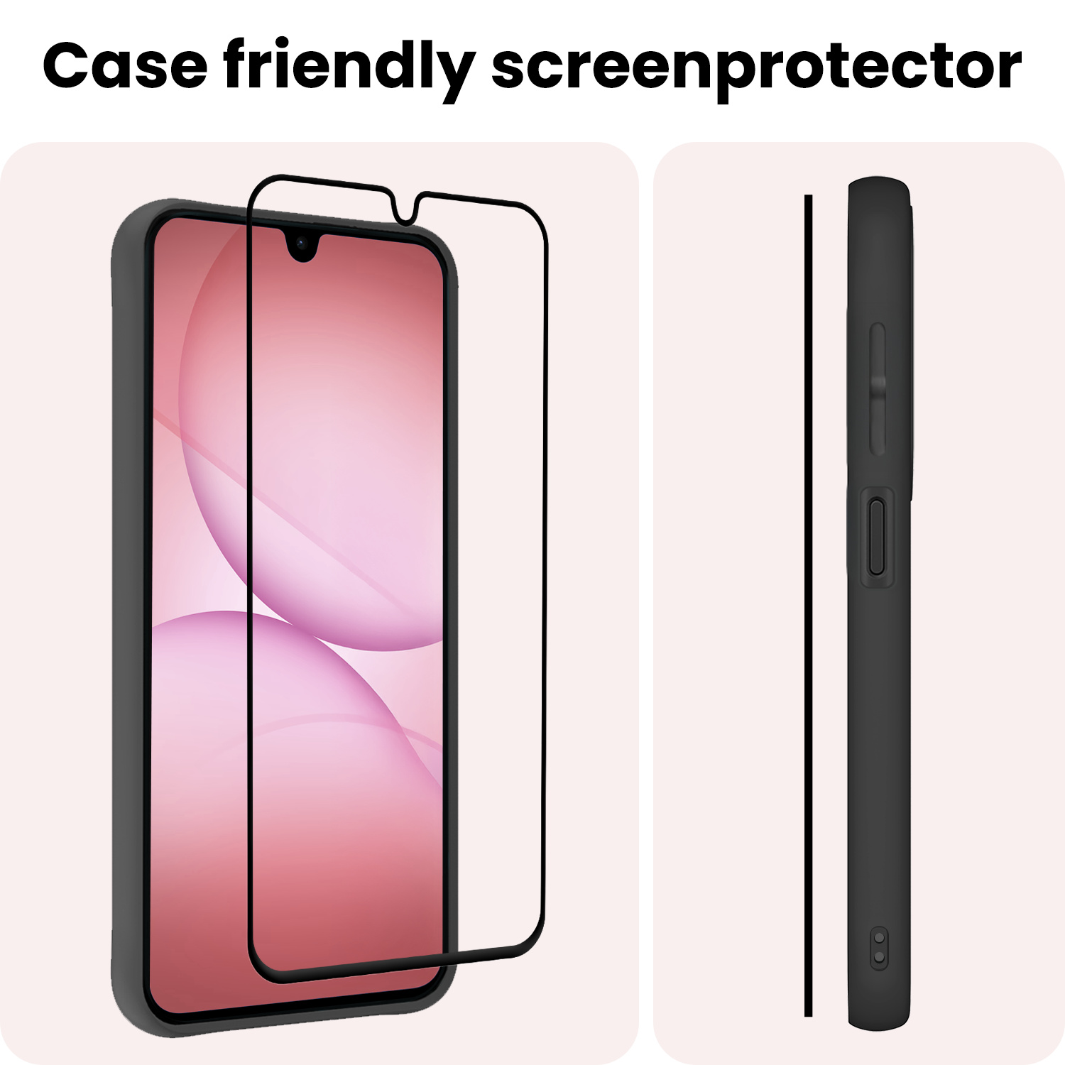 NoXx NoXx Samsung Galaxy A17 Screenprotector Glas Full Cover