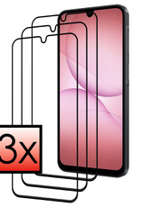 NoXx NoXx Samsung Galaxy A17 Screenprotector Glas Full Cover - 3 PACK