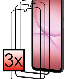 NoXx NoXx Samsung Galaxy A17 Screenprotector Glas Full Cover - 3 PACK