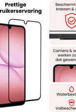 NoXx NoXx Samsung Galaxy A17 Screenprotector Glas Full Cover - 3 PACK