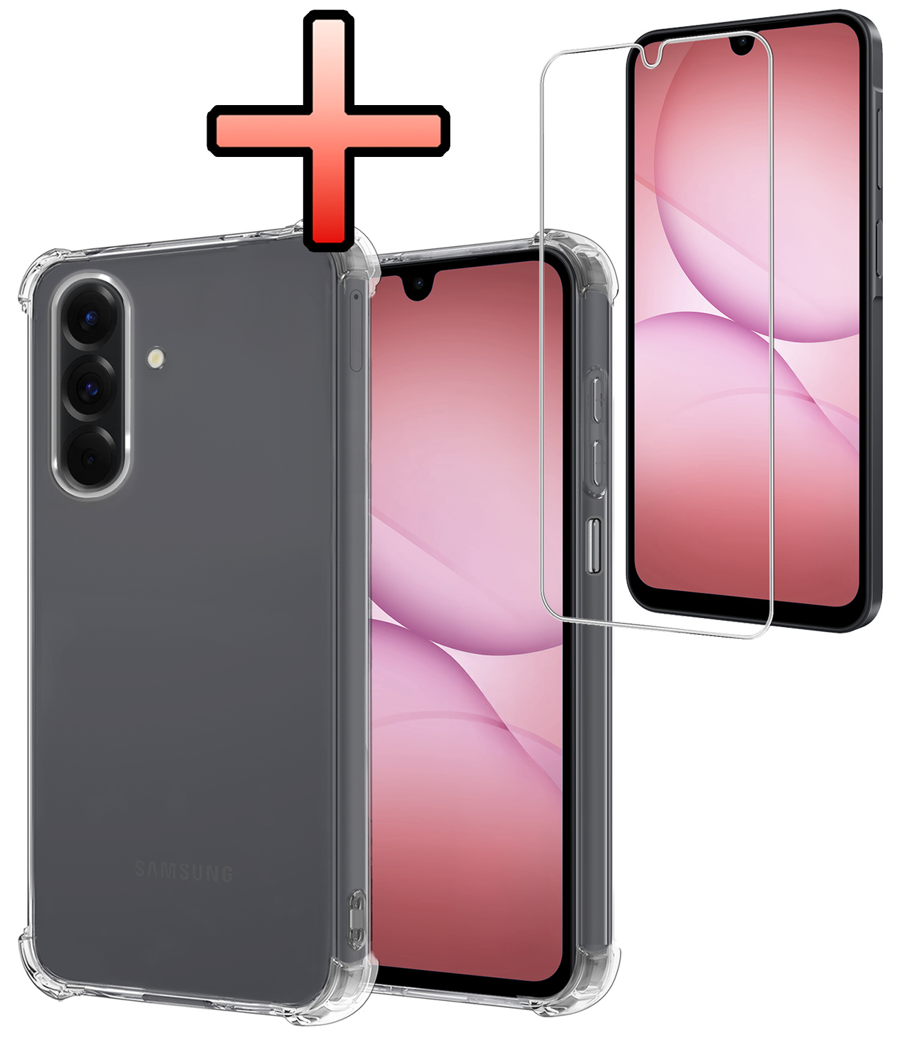 NoXx NoXx Samsung Galaxy A17 Hoesje Shockproof Met Screenprotector