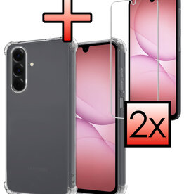 NoXx NoXx Samsung Galaxy A17 Hoesje Shockproof Met 2x Screenprotector