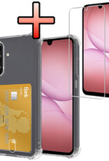 NoXx NoXx Samsung Galaxy A17 Hoesje Pashouder Met Screenprotector