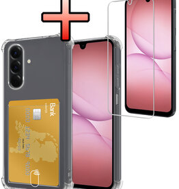 NoXx NoXx Samsung Galaxy A17 Hoesje Pashouder Met Screenprotector