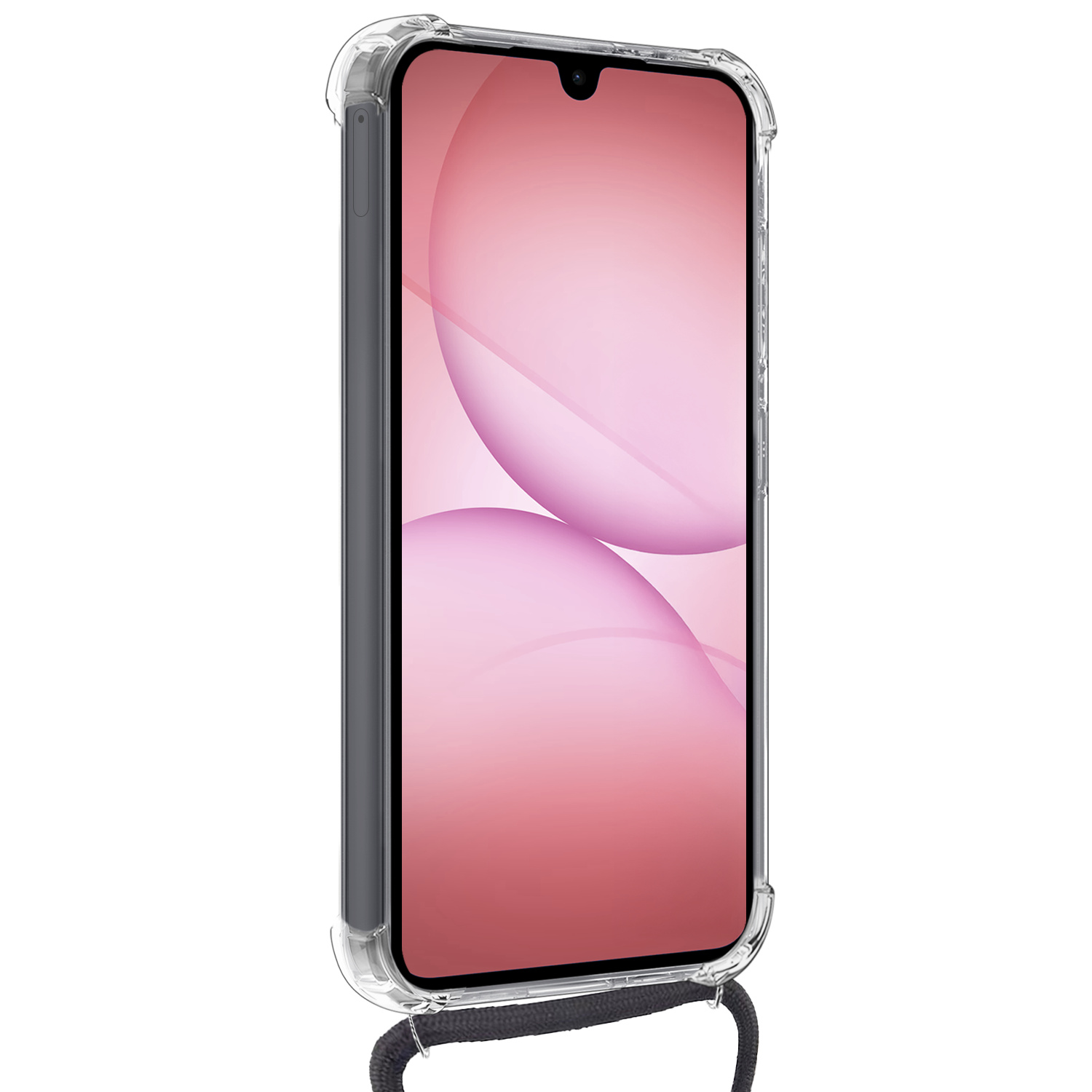 NoXx NoXx Samsung Galaxy A17 Hoesje Pashouder met Koord - 2 PACK