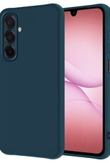 NoXx NoXx Samsung Galaxy A17 Hoesje Siliconen - Donkerblauw