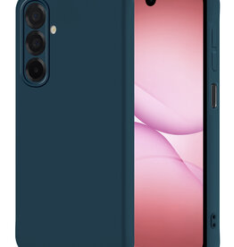 NoXx NoXx Samsung Galaxy A17 Hoesje Siliconen - Donkerblauw