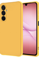 NoXx NoXx Samsung Galaxy A17 Hoesje Siliconen - Geel