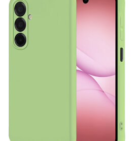 NoXx NoXx Samsung Galaxy A17 Hoesje Siliconen - Groen