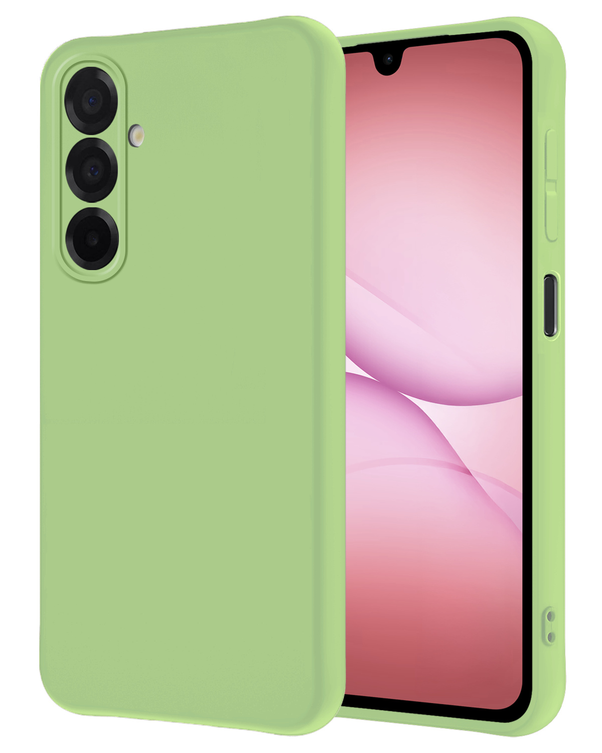 NoXx NoXx Samsung Galaxy A17 Hoesje Siliconen - Groen