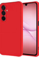 NoXx NoXx Samsung Galaxy A17 Hoesje Siliconen - Rood