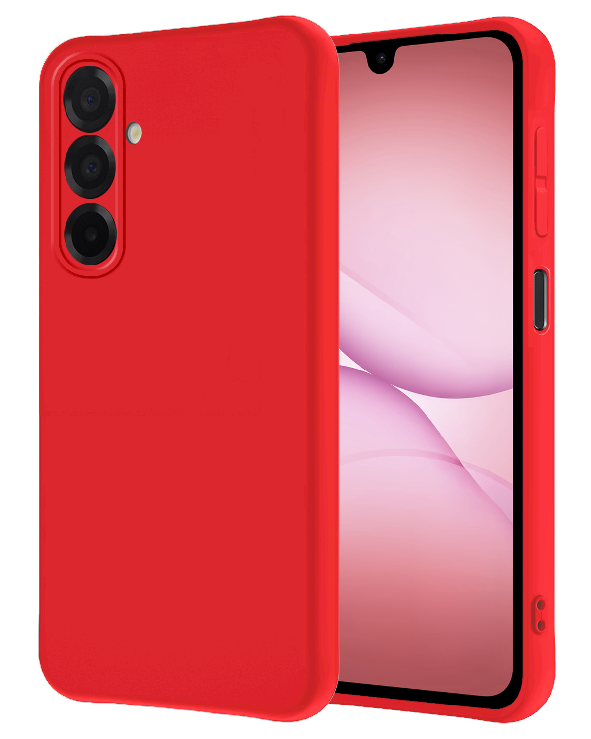 NoXx NoXx Samsung Galaxy A17 Hoesje Siliconen - Rood