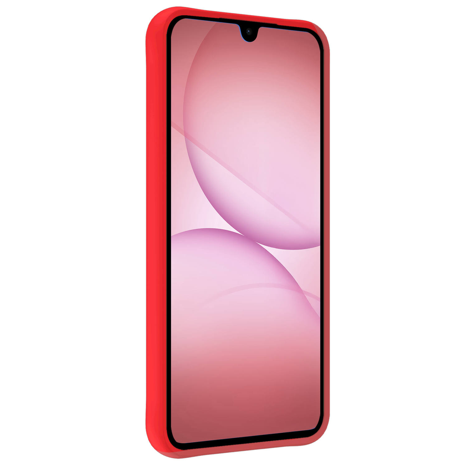 NoXx NoXx Samsung Galaxy A17 Hoesje Siliconen - Rood