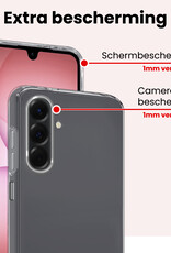 NoXx NoXx Samsung Galaxy A17 Hoesje Siliconen - Transparant