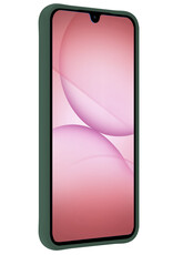 NoXx NoXx Samsung Galaxy A17 Hoesje Siliconen - Donkergroen - 2 PACK