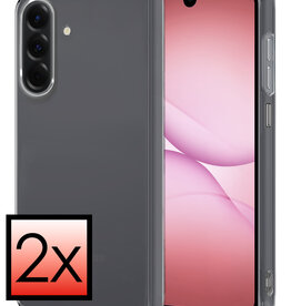 NoXx NoXx Samsung Galaxy A17 Hoesje Siliconen - Transparant - 2 PACK