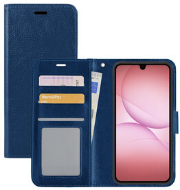 NoXx NoXx Samsung Galaxy A17 Hoesje Bookcase - Donkerblauw