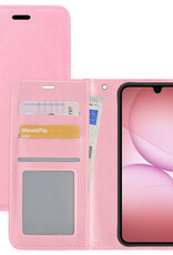 NoXx NoXx Samsung Galaxy A17 Hoesje Bookcase - Lichtroze