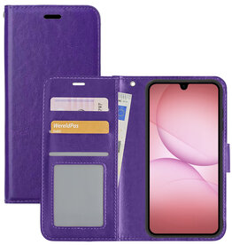 NoXx NoXx Samsung Galaxy A17 Hoesje Bookcase - Paars