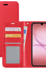 NoXx NoXx Samsung Galaxy A17 Hoesje Bookcase - Rood