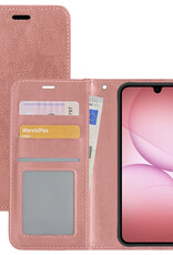 NoXx NoXx Samsung Galaxy A17 Hoesje Bookcase - Rose Goud