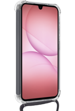 NoXx NoXx Samsung Galaxy A17 Hoesje Transparant Shockproof Met Zwart Koord