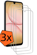 Nomfy Nomfy Samsung Galaxy A17 Screenprotector Glas - 3 PACK