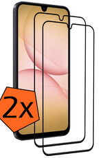 Nomfy Nomfy Samsung Galaxy A17 Screenprotector Glas Full Cover - 2 PACK