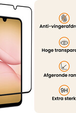 Nomfy Nomfy Samsung Galaxy A17 Screenprotector Glas Full Cover - 2 PACK