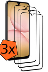 Nomfy Nomfy Samsung Galaxy A17 Screenprotector Glas Full Cover - 3 PACK