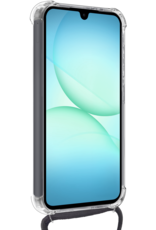 Forterra Forterra Samsung Galaxy A17 Hoesje Transparant Shockproof Met Zwart Koord